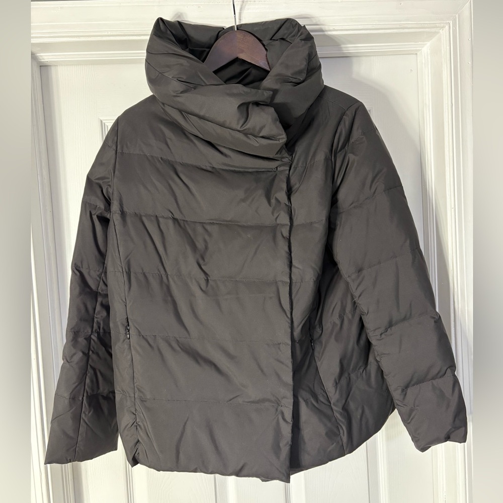 Joe Fresh Women's Charcoal Puffer Jacket